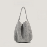 Plush Furry Tote Bag