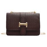 Women's stone texture crossbody bag - 2022 spring new emboss