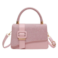 Handheld mini square bag women's bag 2023 winter new fashion