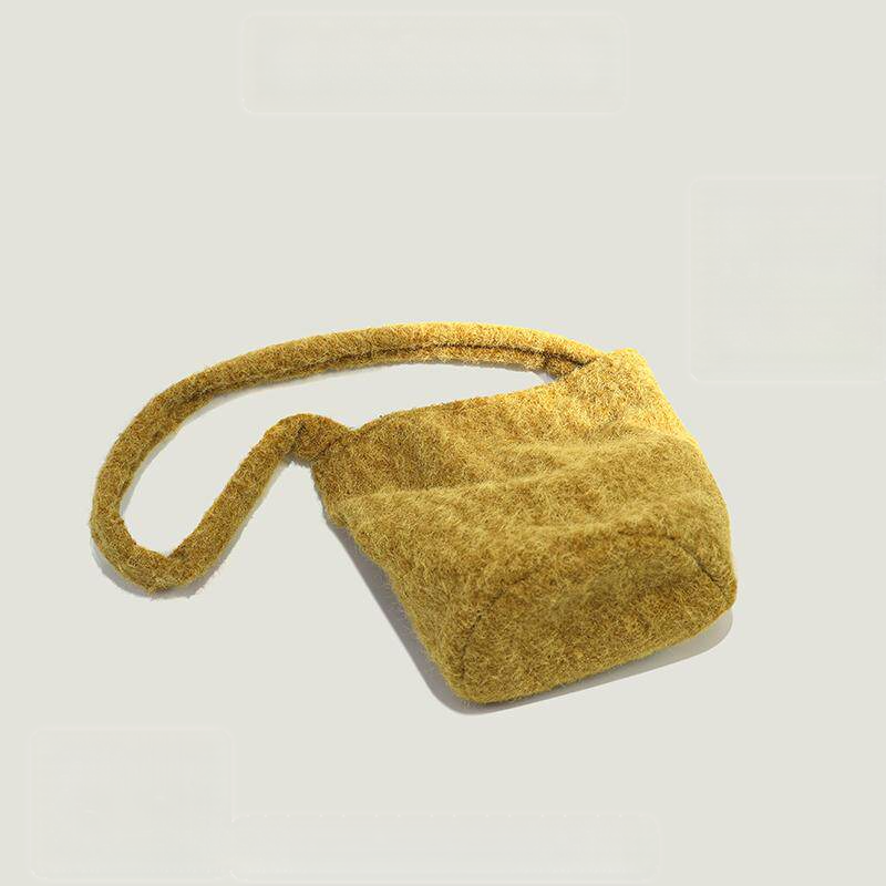 Furry Bucket Bag