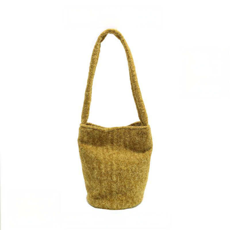 Furry Bucket Bag