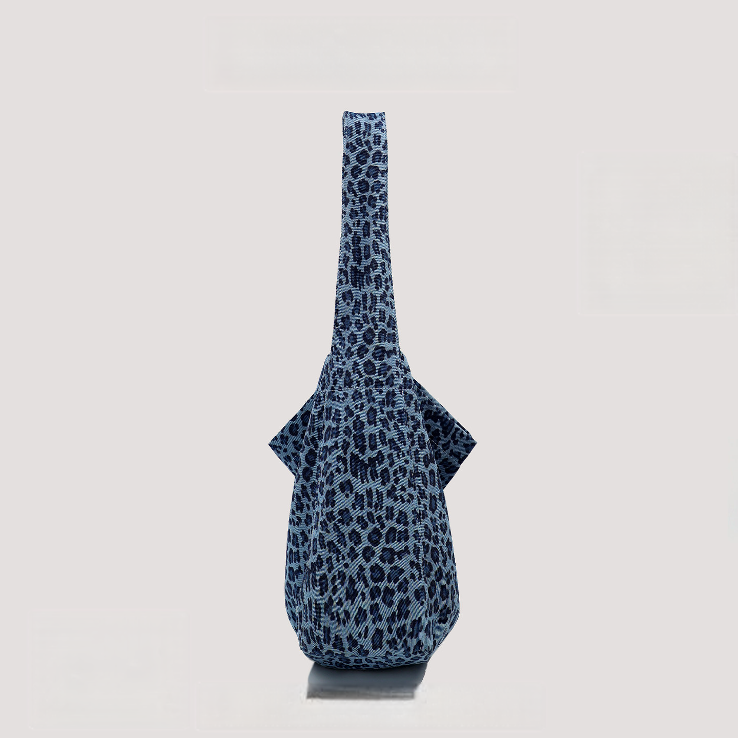 Leopard Print Canvas Bag Work Commuting Tote Bag