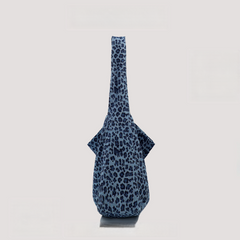 Leopard Print Canvas Bag Work Commuting Tote Bag