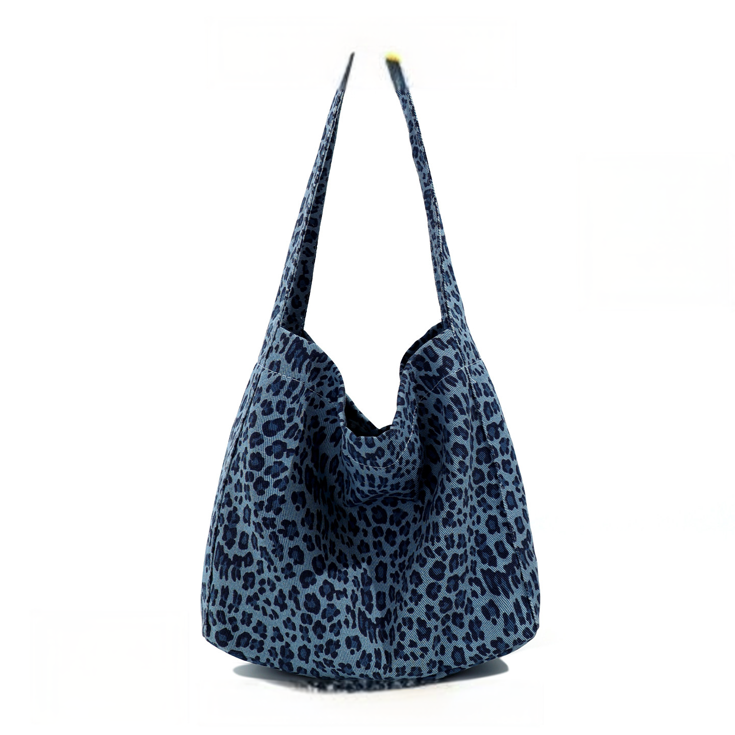 Leopard Print Canvas Bag Work Commuting Tote Bag