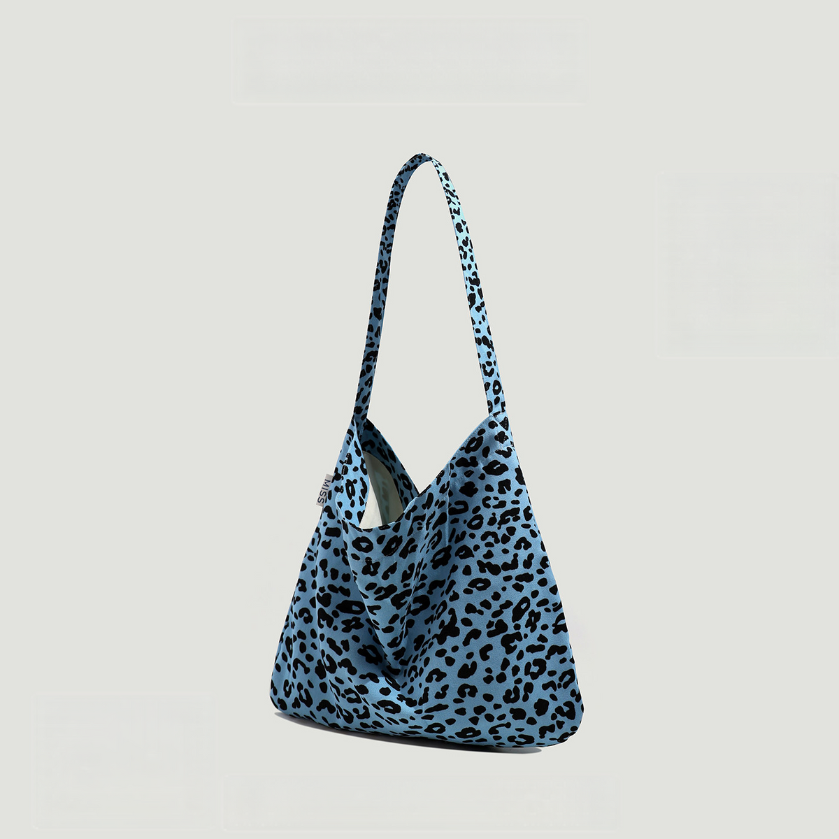 Relaxed Leopard Print Bag