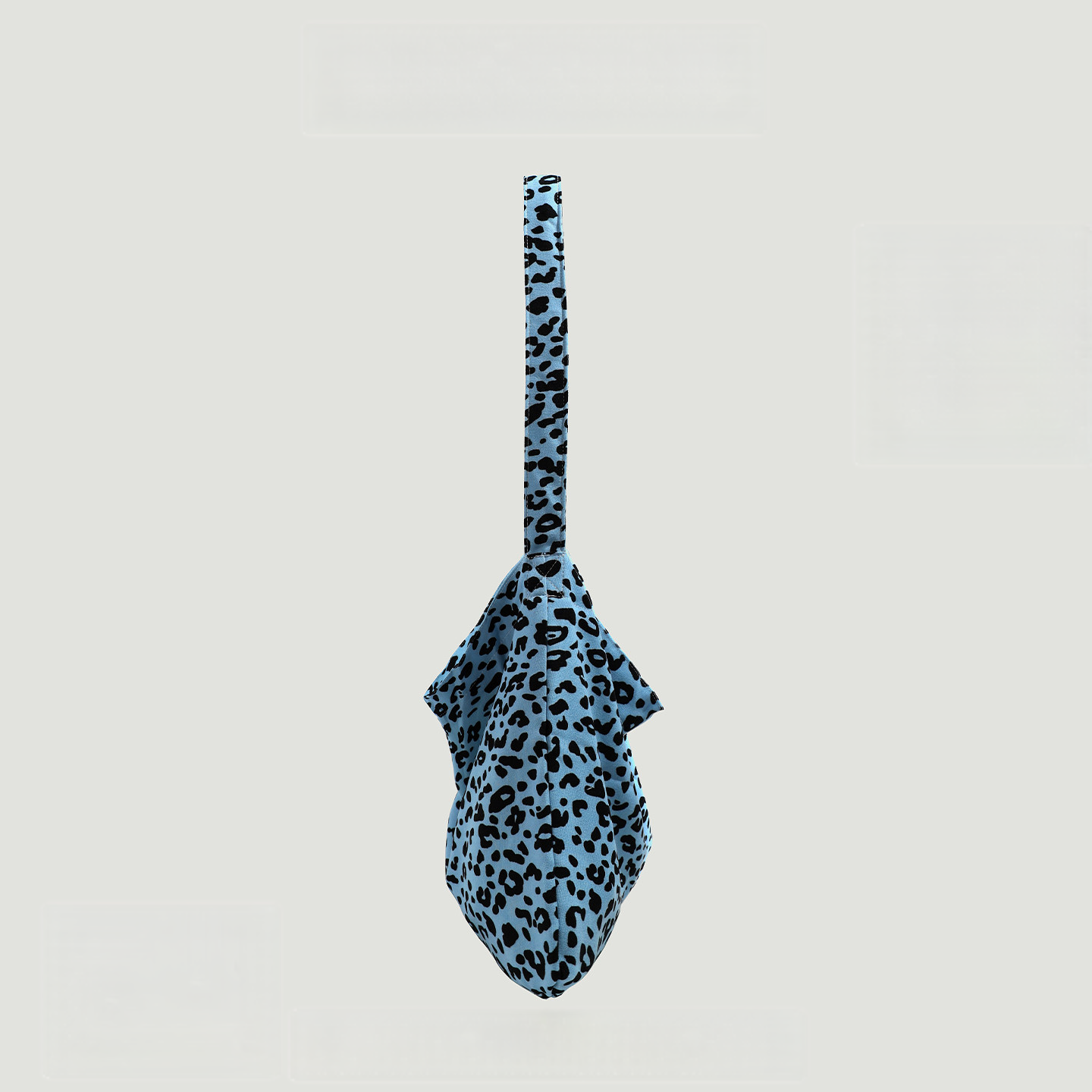 Relaxed Leopard Print Bag