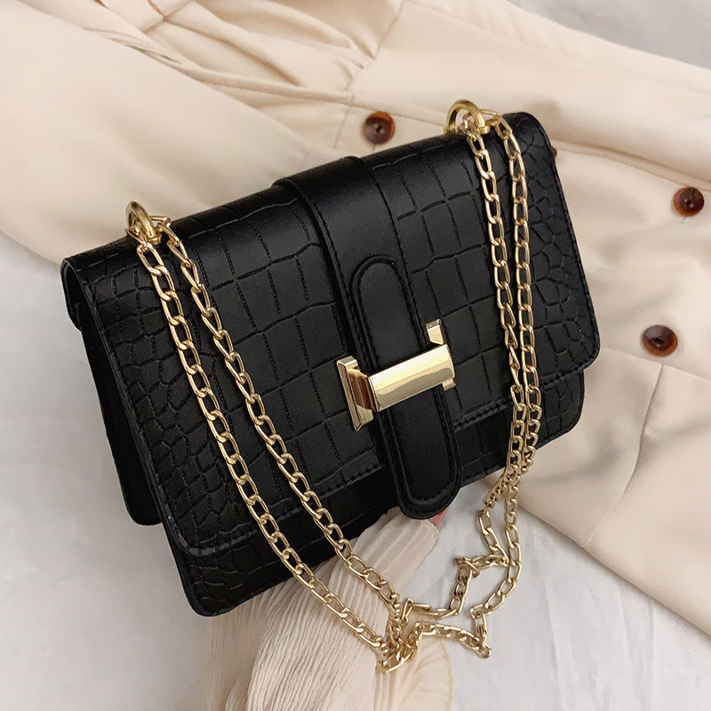 Women's stone texture crossbody shoulder bag - 2024 spring n