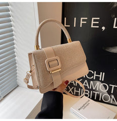 Handheld mini square bag women's bag 2023 winter new fashion