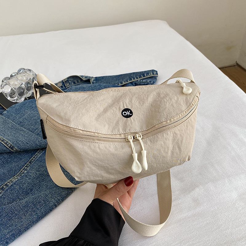 2025 new korean style versatile casual large capacity dumpli