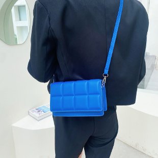 Trendy chic large checkered women's bag - 2021 popular style