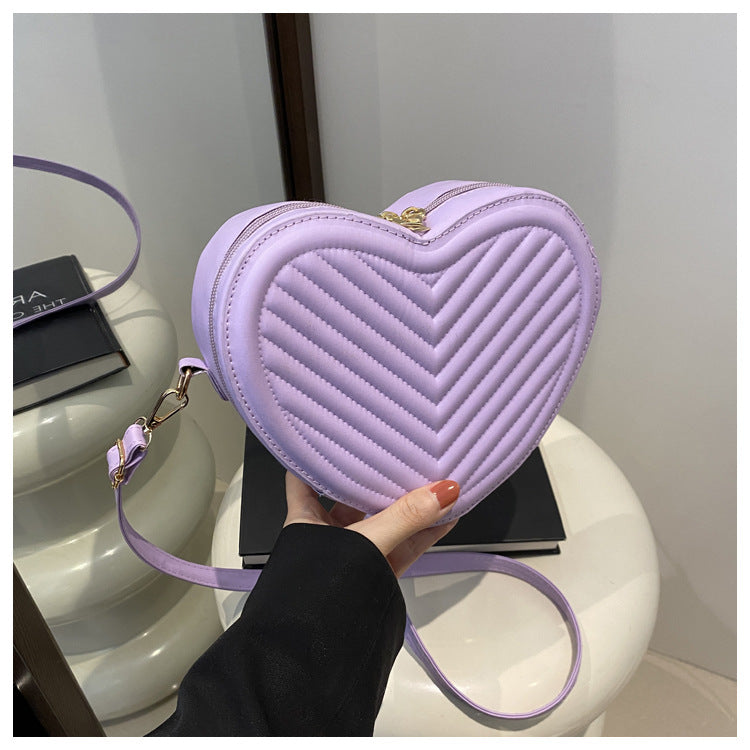 Trendy and chic heart-shaped bag for women - 2024 new arriva