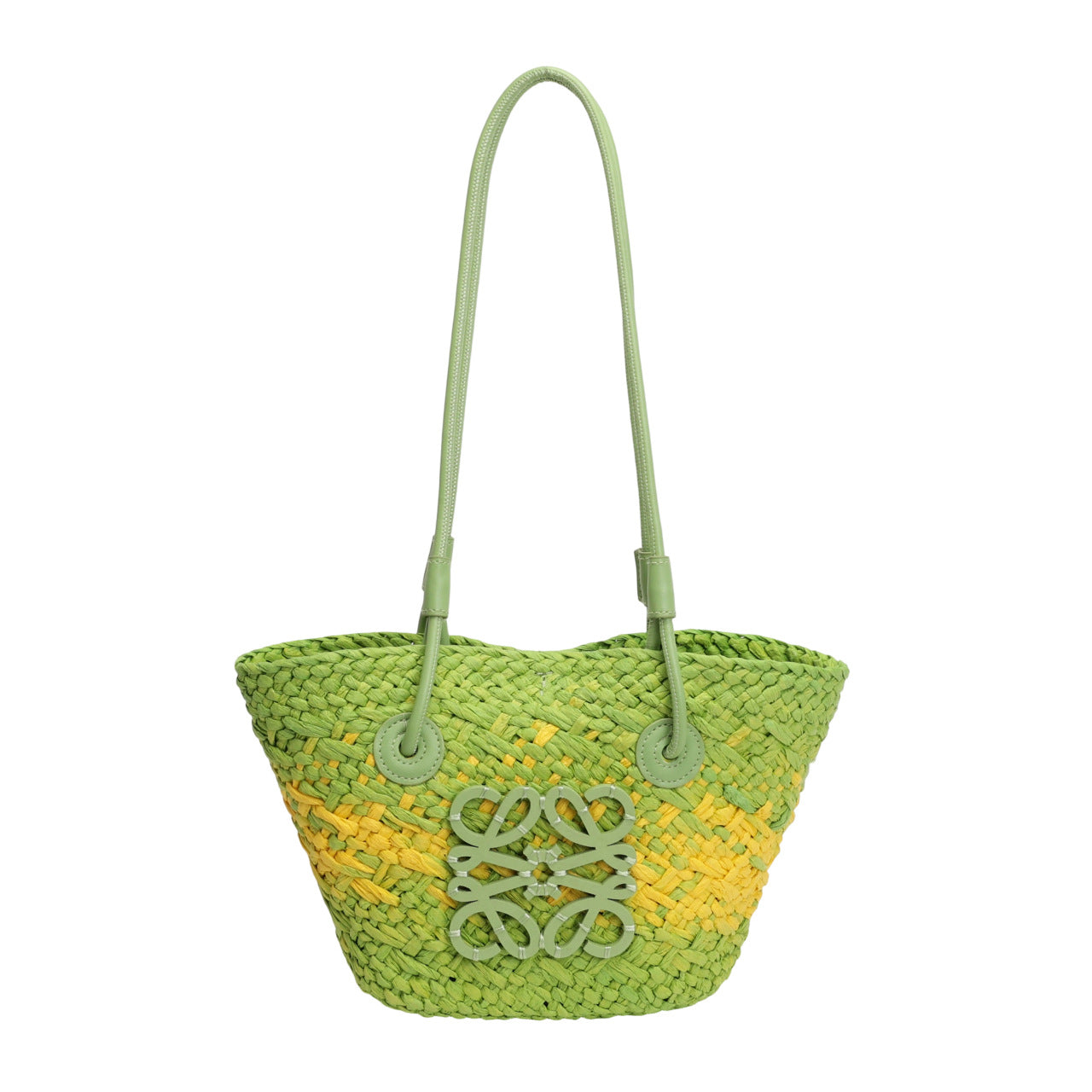 Luo jia straw woven bag, handmade woven bag, vintage