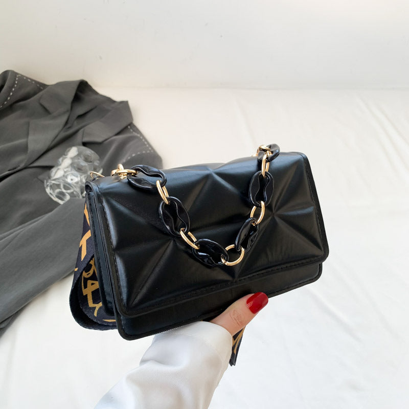 Trendy commuter women's small square bag - 2023 new arrival,