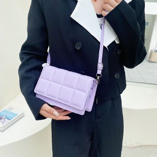 Trendy chic large checkered women's bag - 2021 popular style