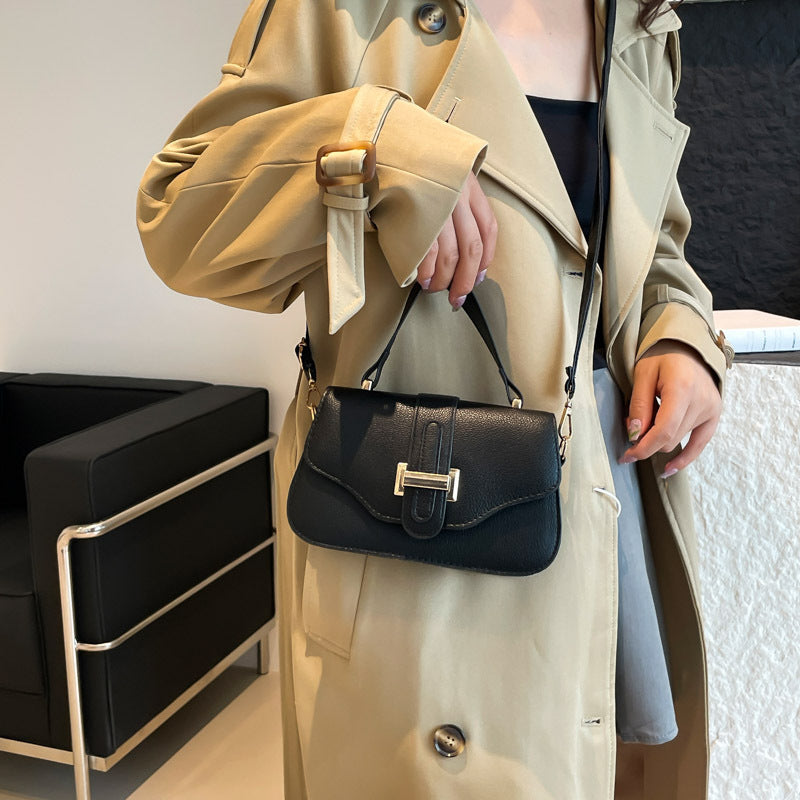 High-style french retro mini square bag for women - new autu