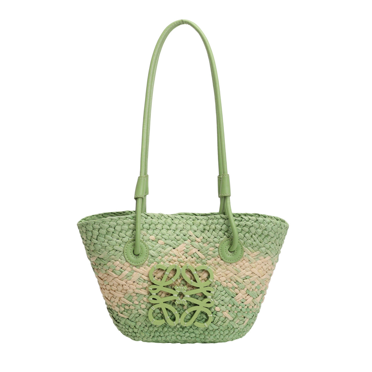 Luo jia straw woven bag, handmade woven bag, vintage
