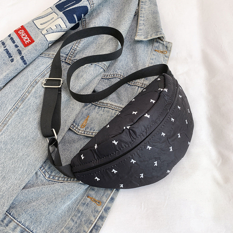 2025 summer new dumpling bag women's bag niche chest bag sho