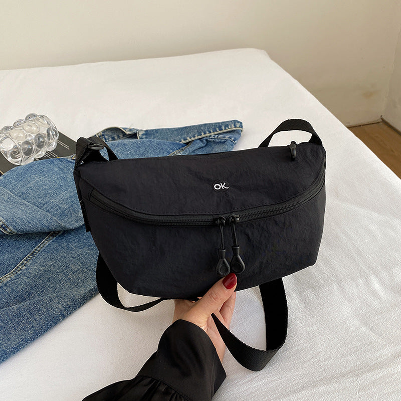 2025 new korean style versatile casual large capacity dumpli