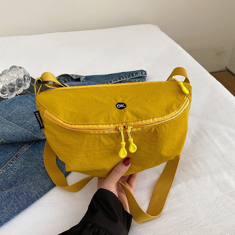 2025 new korean style versatile casual large capacity dumpli