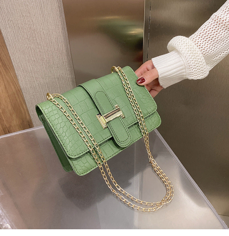 Women's stone texture crossbody shoulder bag - 2024 spring n