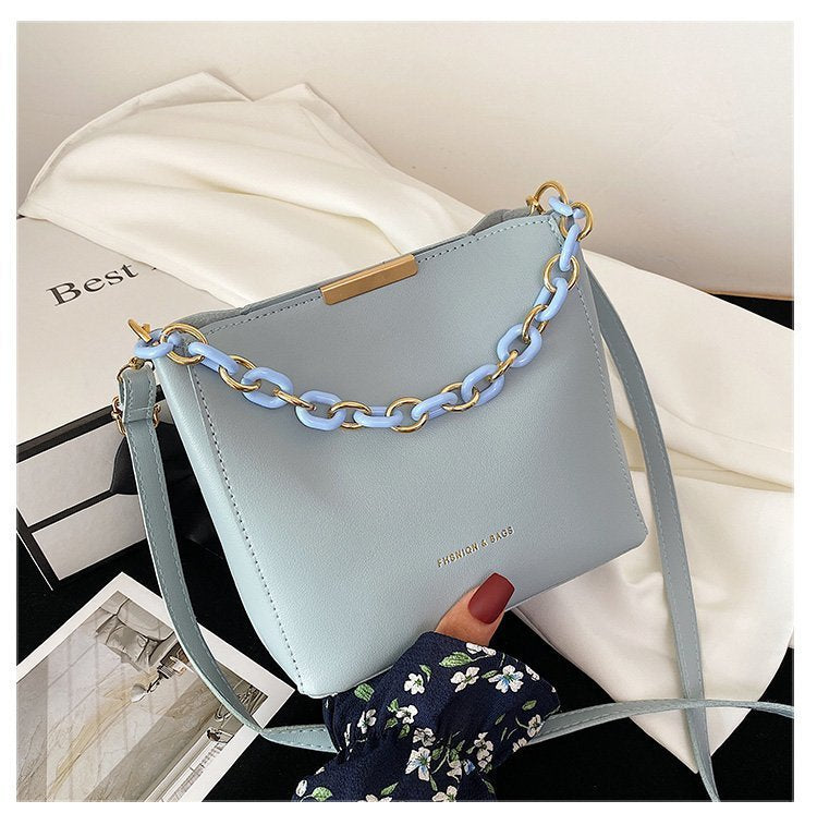 Korean style women's bucket bag 2023 new trendy spring/summe