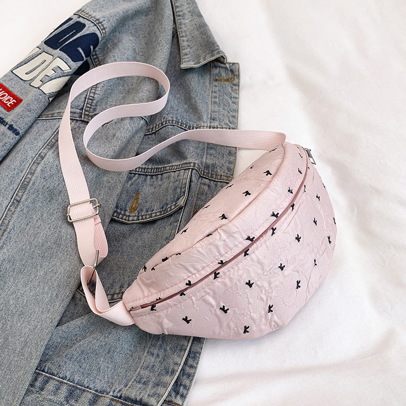 2025 summer new dumpling bag women's bag niche chest bag sho