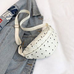 2025 summer new dumpling bag women's bag niche chest bag sho